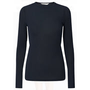 Thyra Uld Top - Denim Blue