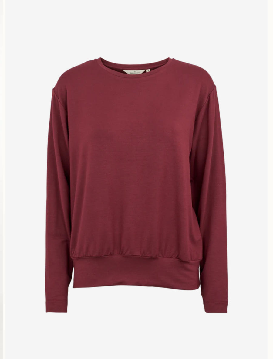Sadie Blouse - Bordeaux Truffle