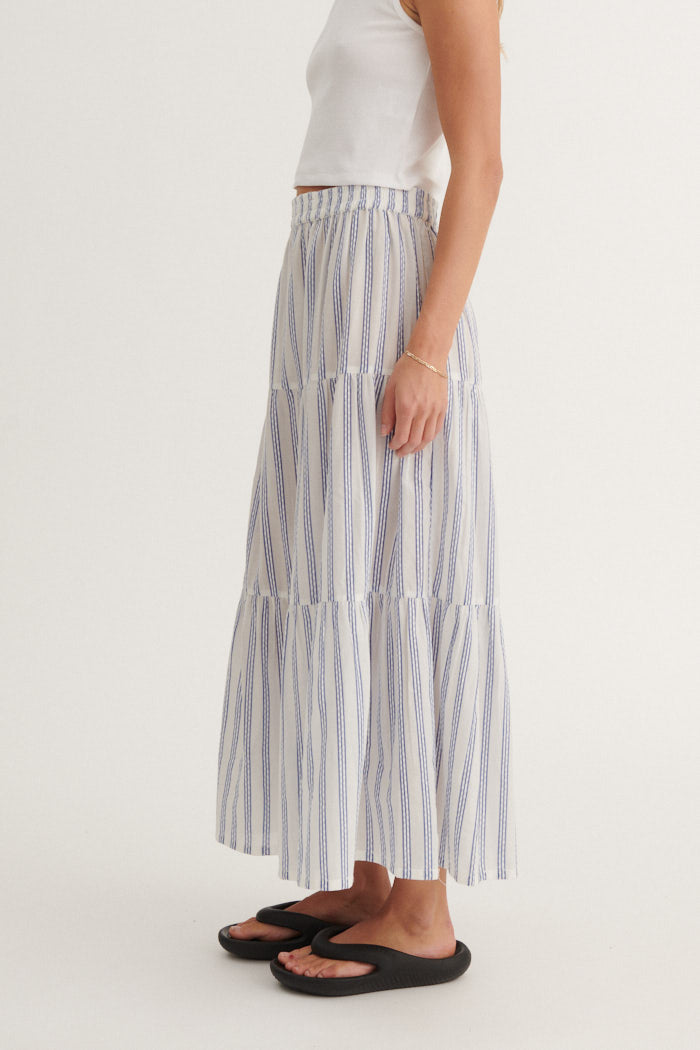 Ada Skirt True navy/Whisper white