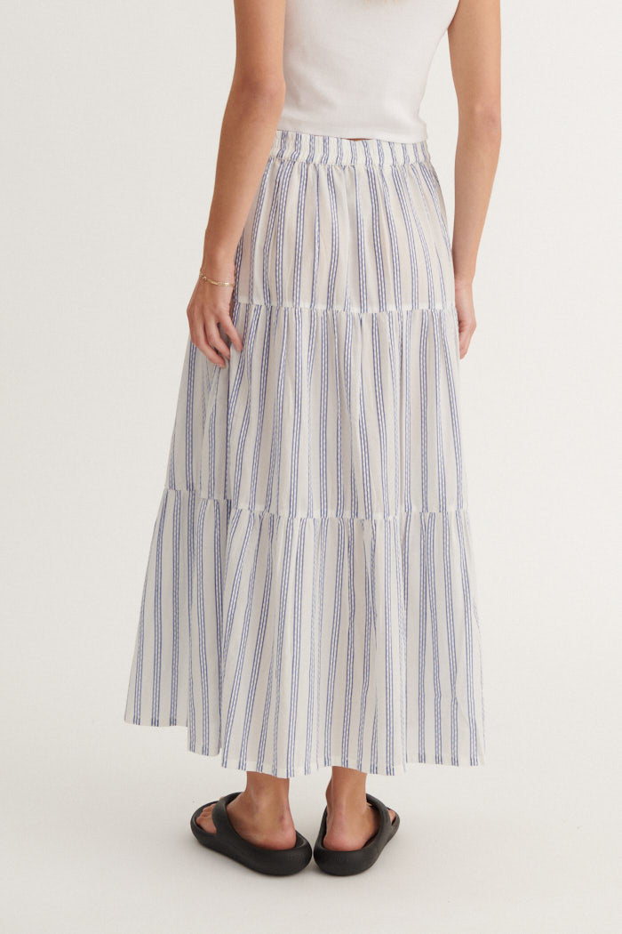 Ada Skirt True navy/Whisper white