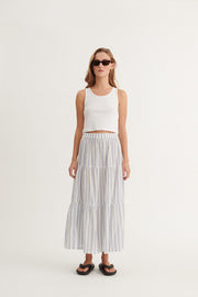 Ada Skirt True navy/Whisper white