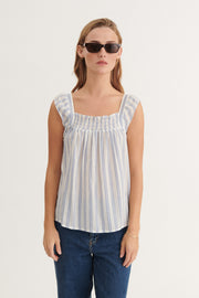 Ada Top True navy/Whisper white