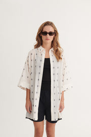 Ada 3/4 Sl. shirt whisper white/sky captian