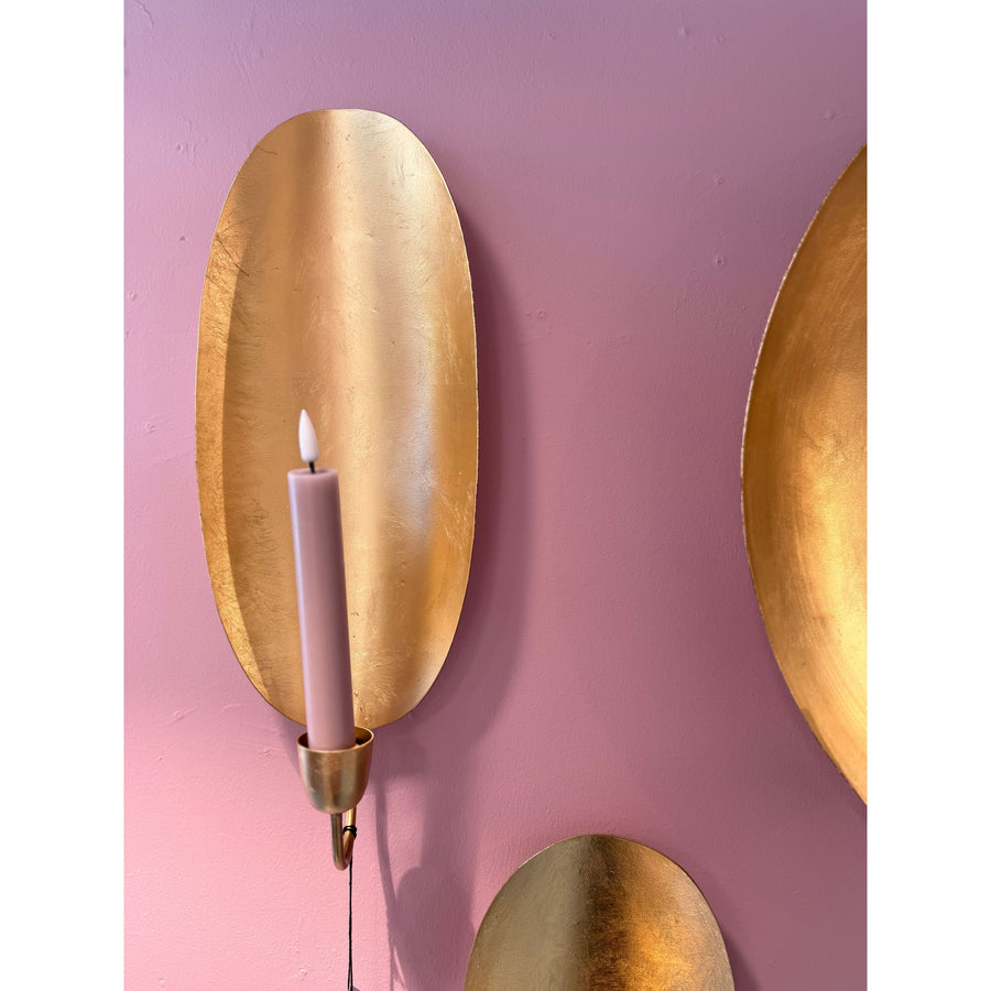 Wall Light Ellipse H24cm Golden