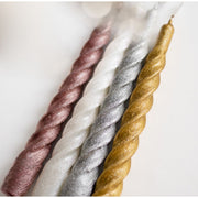 Twisted Lys - brushed-Gold - 1 stk