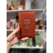 One Line A Day - Journal - flere farver