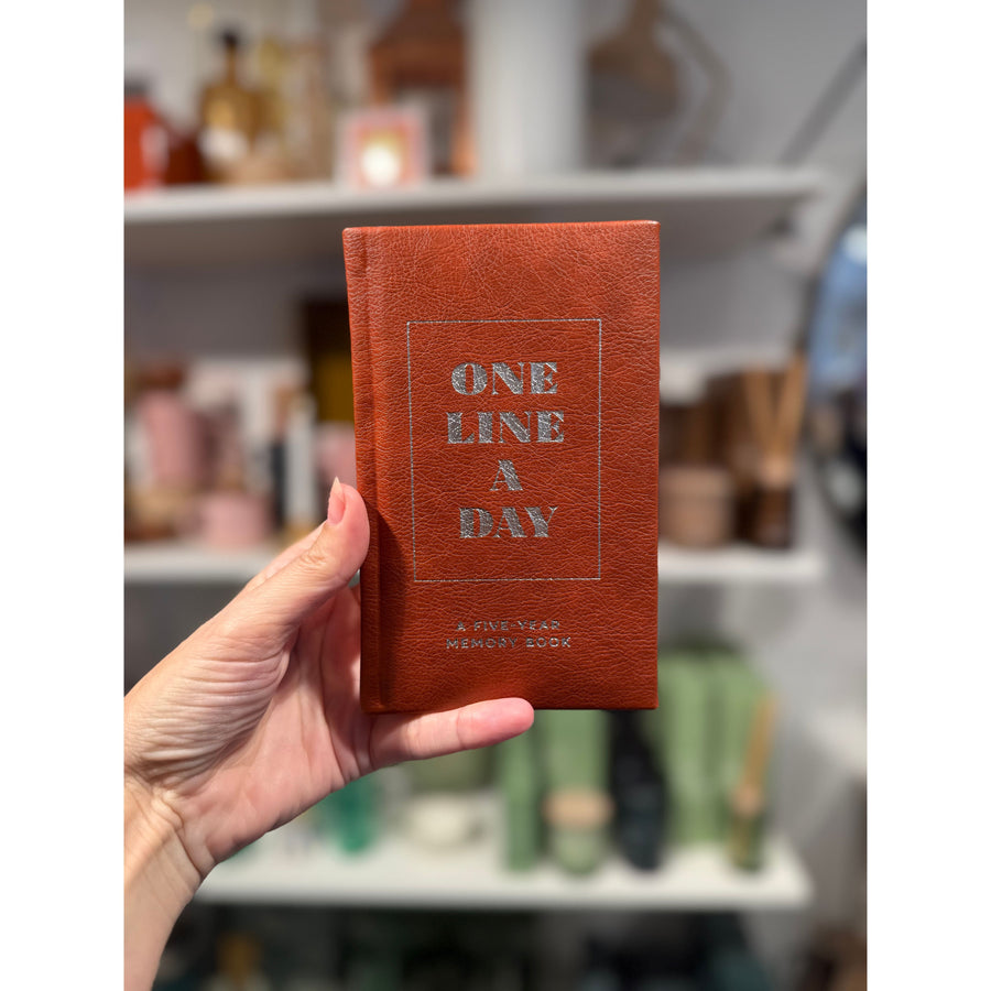 One Line A Day - Journal - flere farver
