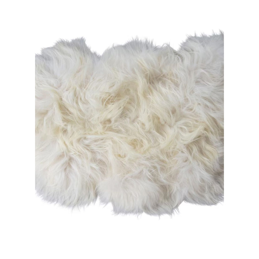 Torshavn Fåreskind - 60x100 - Hvid