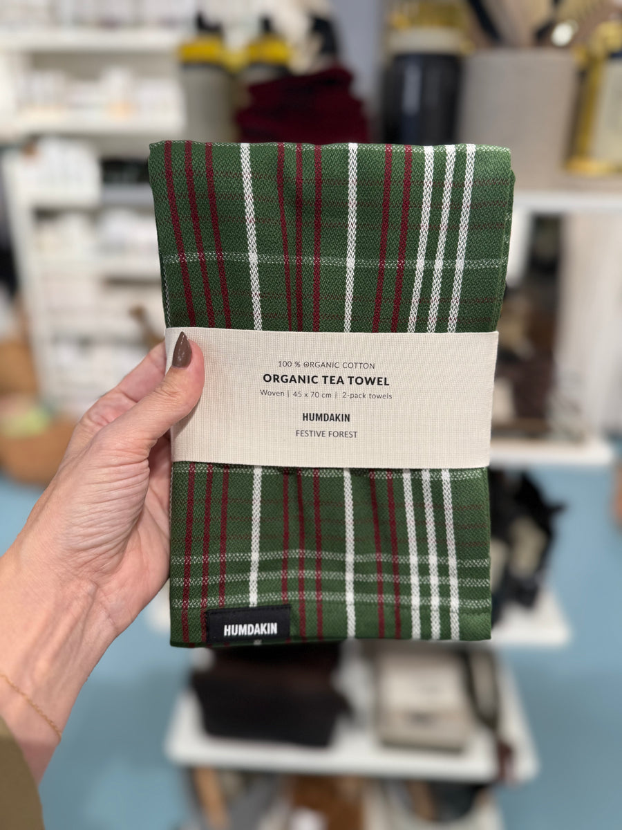 Køkkenhåndklæde -  Festive Forest - 2 pak