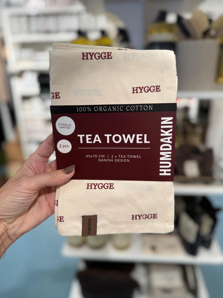 Køkkenhåndklæde -  Hygge - 2 pak