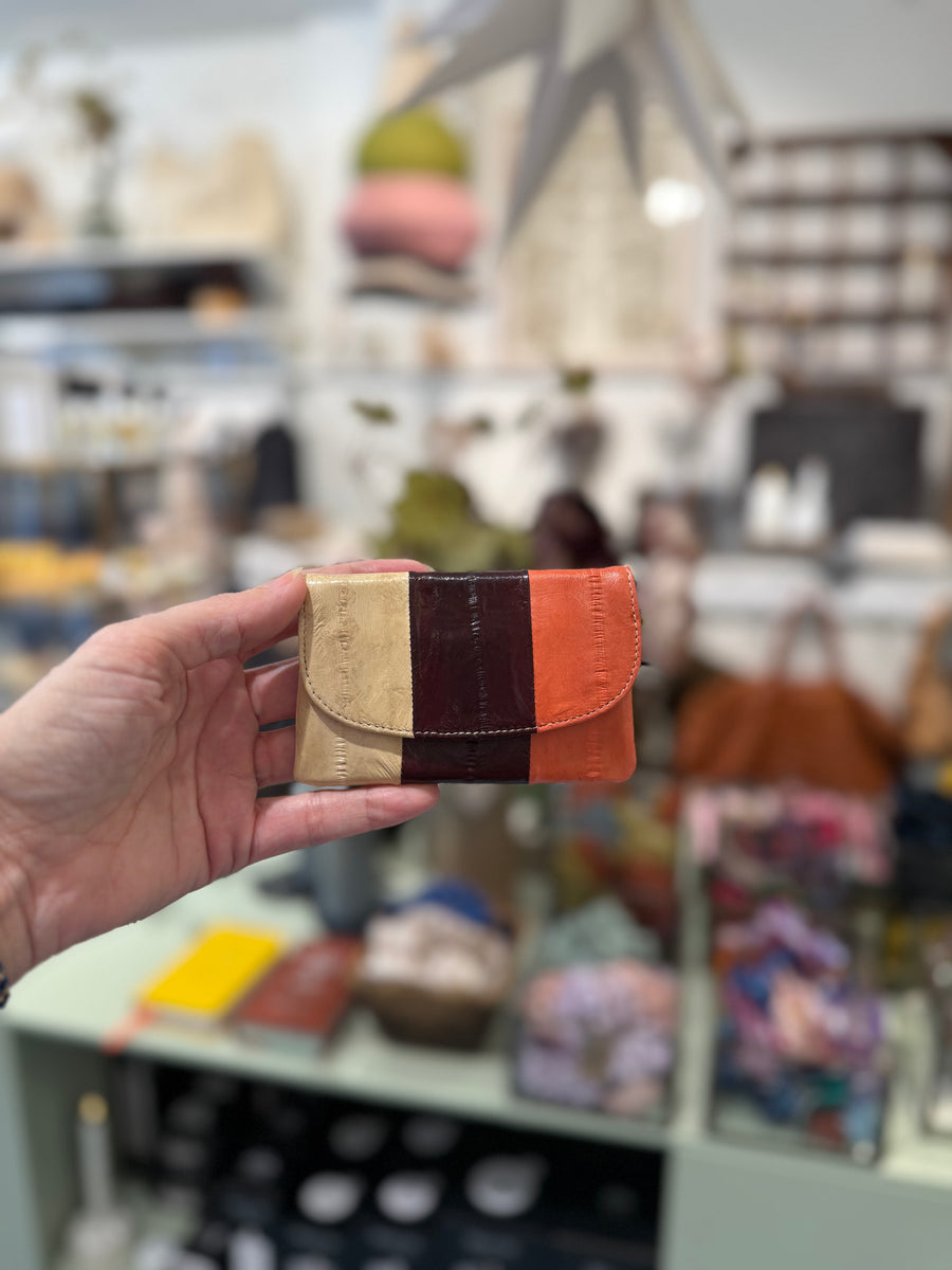 Patchwork Handy pung - Multi farvet