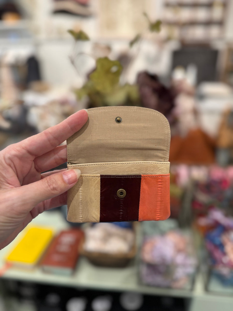 Patchwork Handy pung - Multi farvet