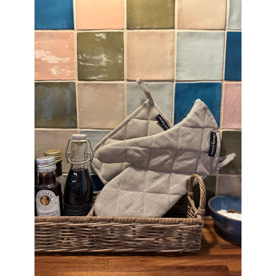 Grydelap/handske - Natural