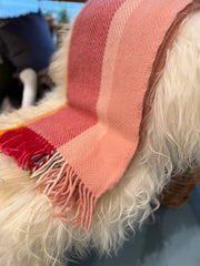 uldplaid fra Klippan - Birka flower