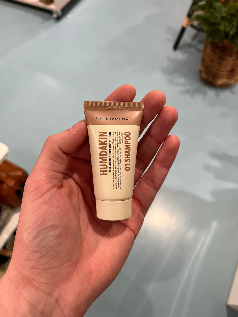 Humdakin Shampoo - Kamille og Havtorn - Rejsestørrelse
