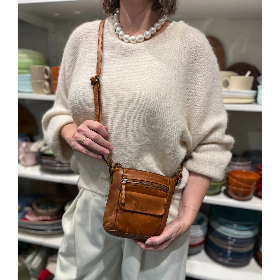 Crossbody - Charlo - Cognac