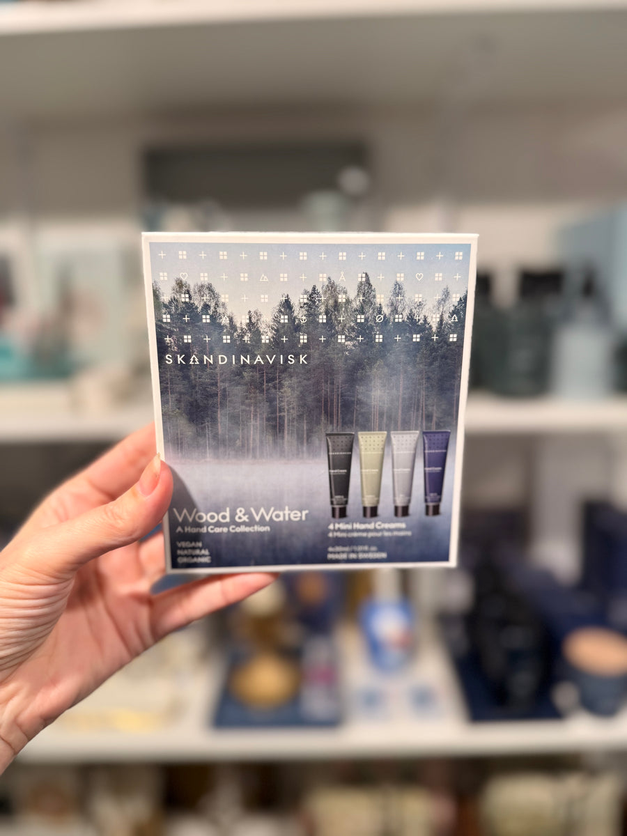 Gaveæske - 4 små Håndcremer