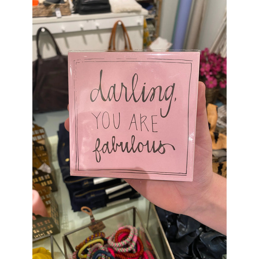 Tændstikker - Darling, you are fabulous