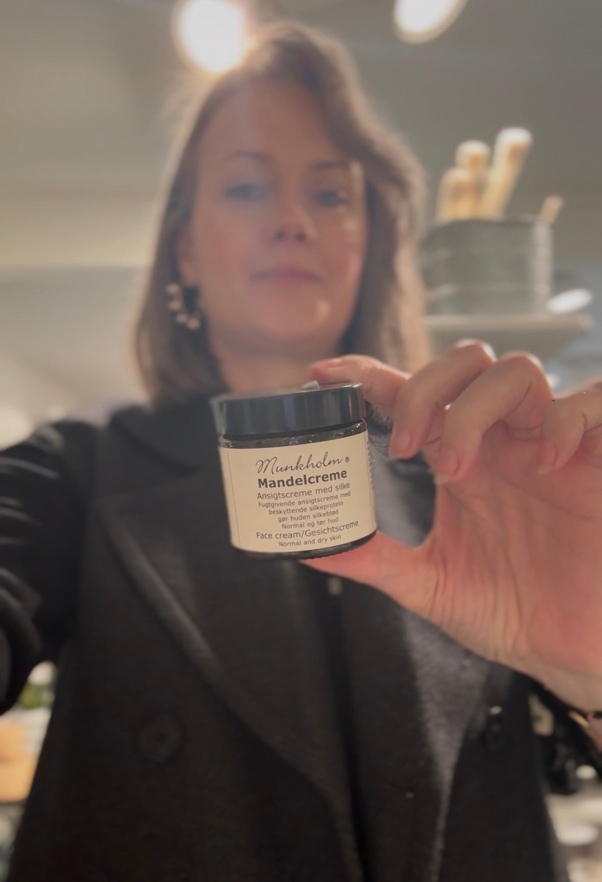 Mandelcreme - AnsigtsCreme med Silke