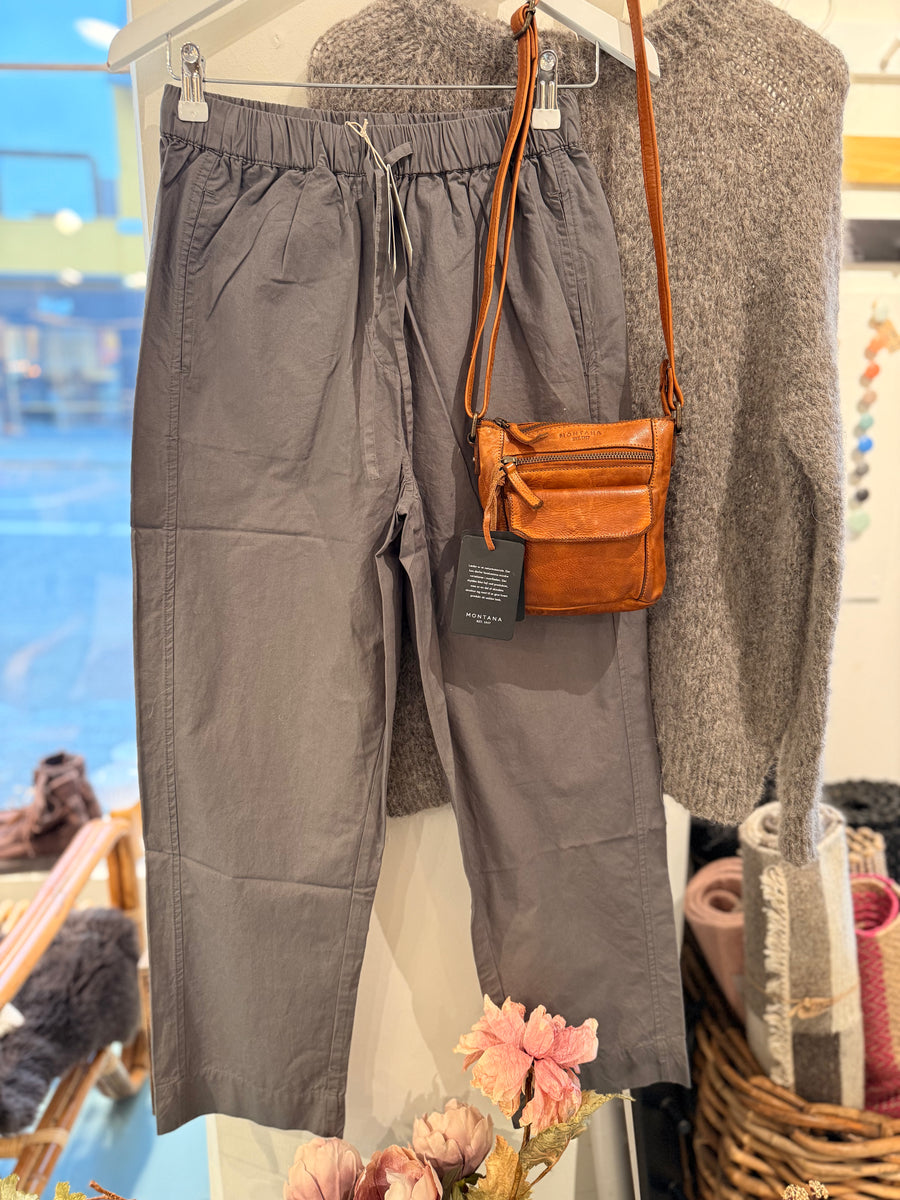 Astrid  bomulds buks - Metal grey