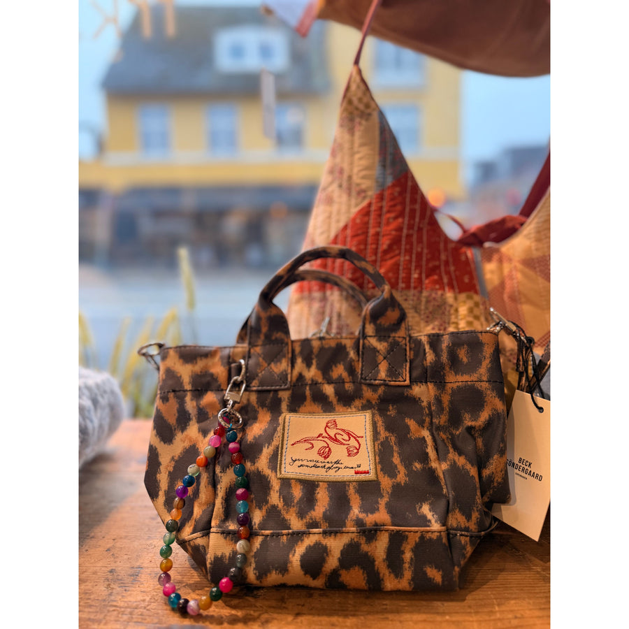 Leopa Coated Gabby Bag