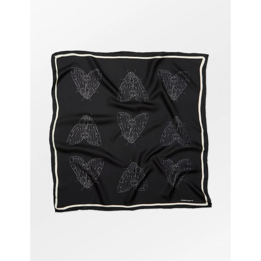 Tinea Sia Silketørklæde - sort