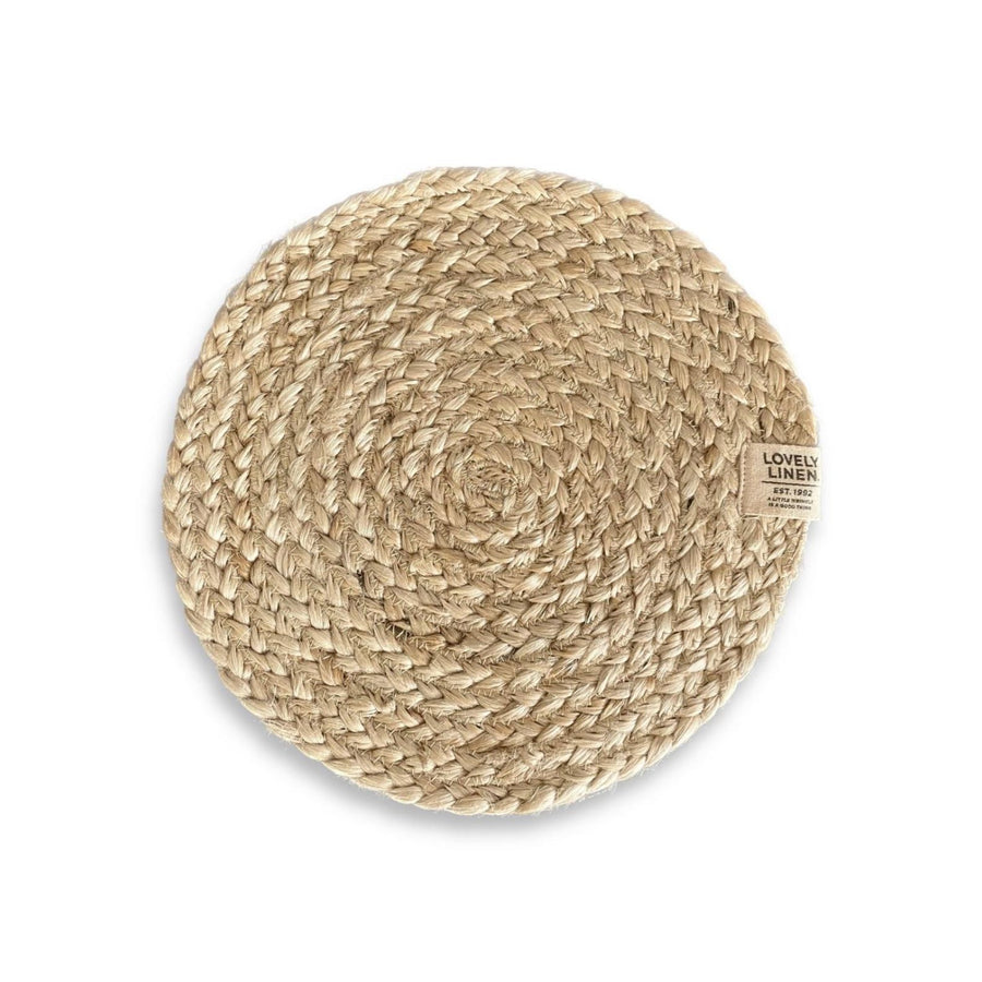 Dækkeserviet - Dia 36cm - Natural