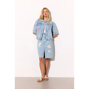 Kenna denim nederdel