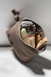 Linen Cosmetic Bag