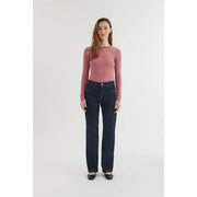Ludmilla LS Tee - Cashmere rose / nuthatch