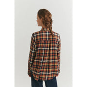 Nalli LS Shirt - Skycaptain / Tortoise shell