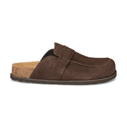 Petra Loafers m. åben hæl - Brun mocka
