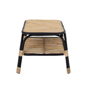 Loue Sofabord - Sort Rattan