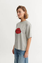 Raja Tee Red Lip