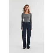 Rinja LS Tee - Grey Mel