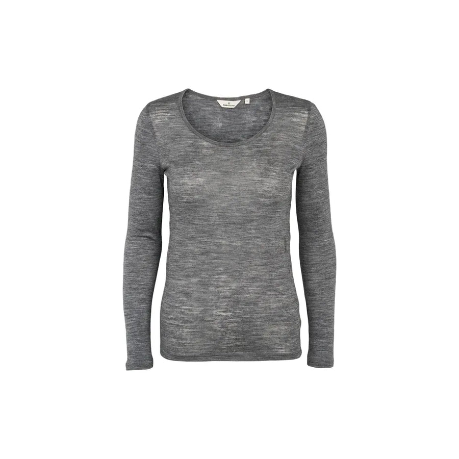 Rinja LS Tee - Grey Mel