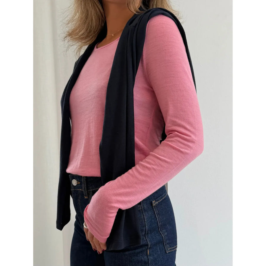 Rinja LS Tee - Cashmere rose