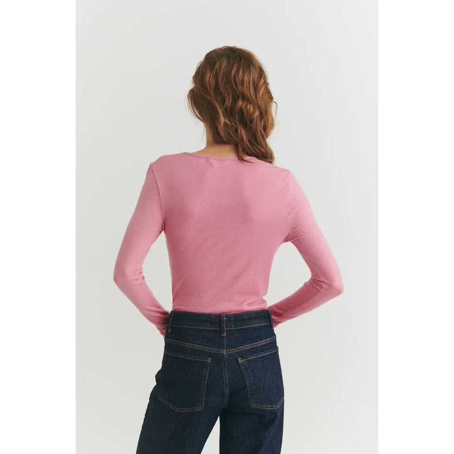 Rinja LS Tee - Cashmere rose