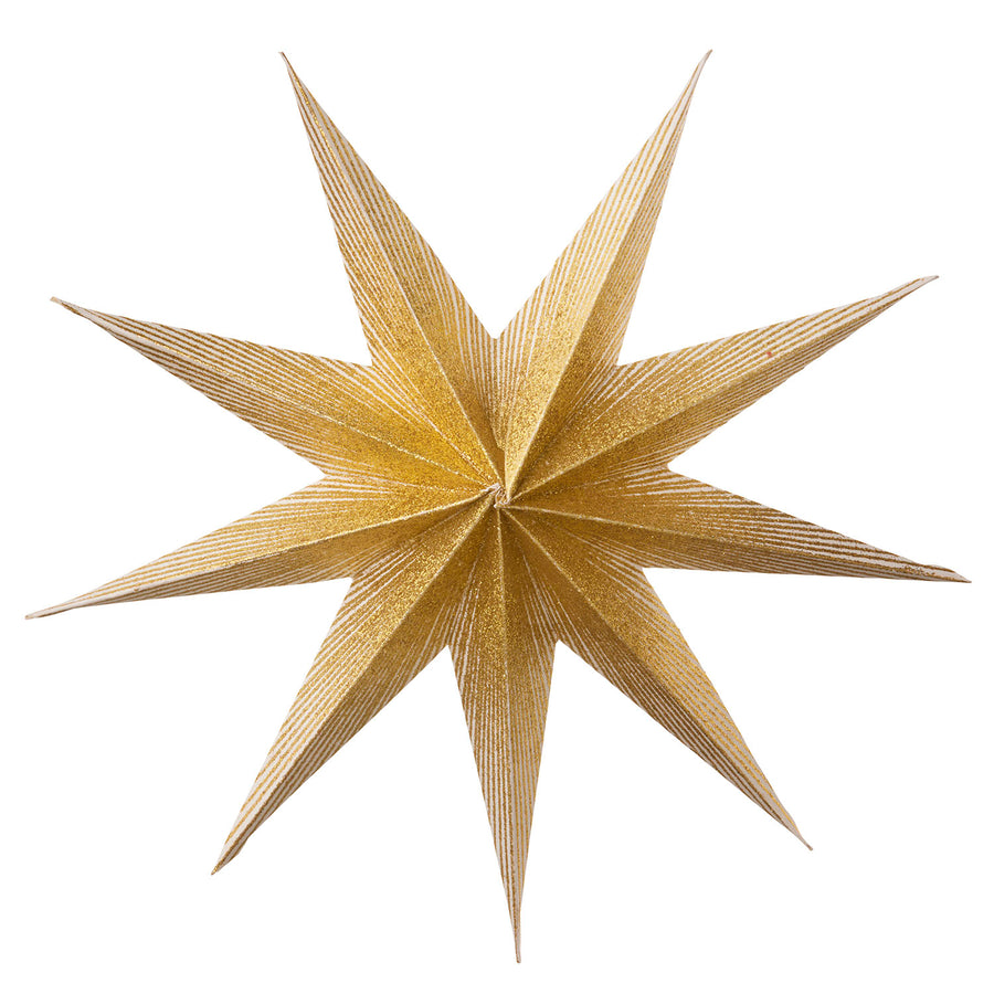 Paper Stjerne - Dazzle Ø25 - Gold
