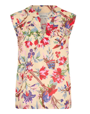 Paloma Top - Flower print