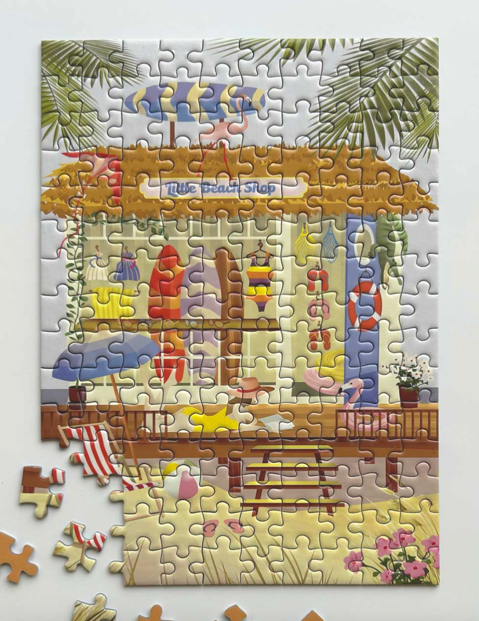 Puslespil - Little Beach Shop