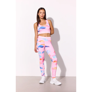 Diana Leggins - Pink sky Art Print