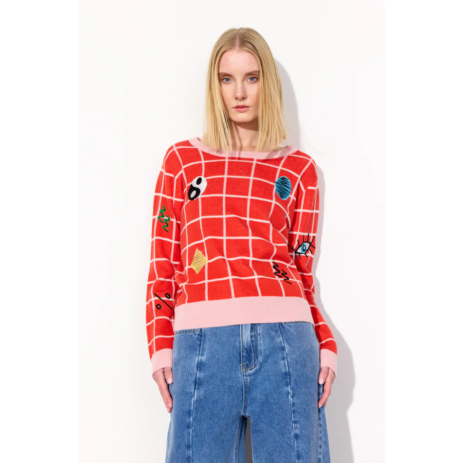 Dusty Knit Blouse