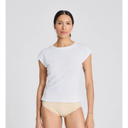 Malou S/S Bomuld Rip Tee - Gai + Lisva