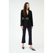 IVY-Johanna Earth Kick Flare Jeans Wash Rinse Vicky