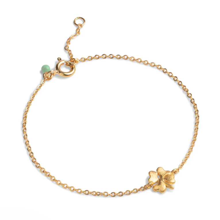 Enamel Firkløver armbånd