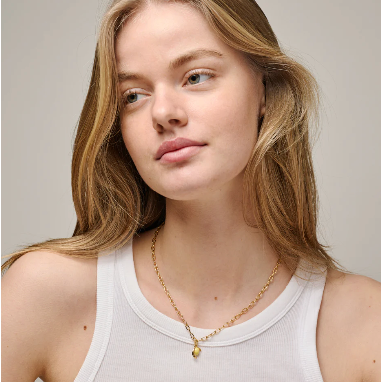 Enamel Charm Lively Lemon