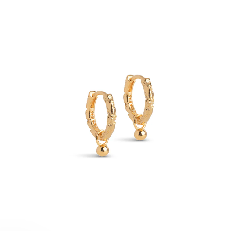 Enamel Belle Hoops