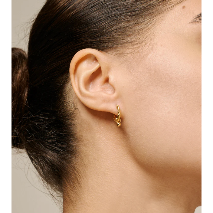 Enamel Belle Hoops