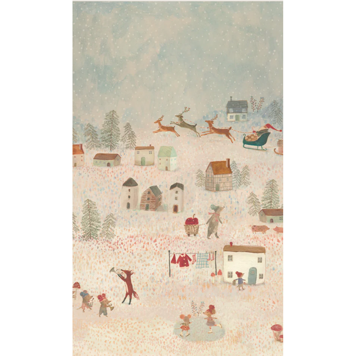 Gavepapir 10M- Santa is Coming